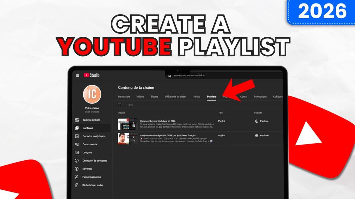 How to create a YouTube playlist in 2026: quick guide (2 minutes)